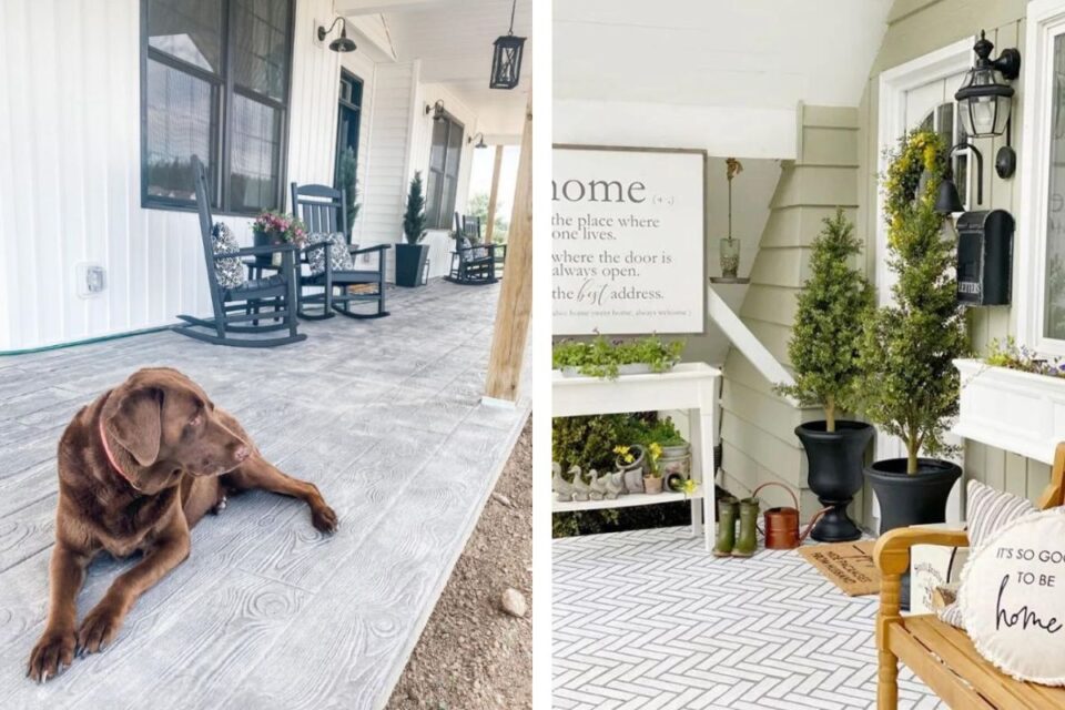 7 JawDropping Concrete Ideas You Need For The Best Front Porch