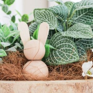 DIY Wooden Bunny