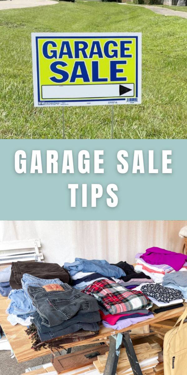 Garage sale tips