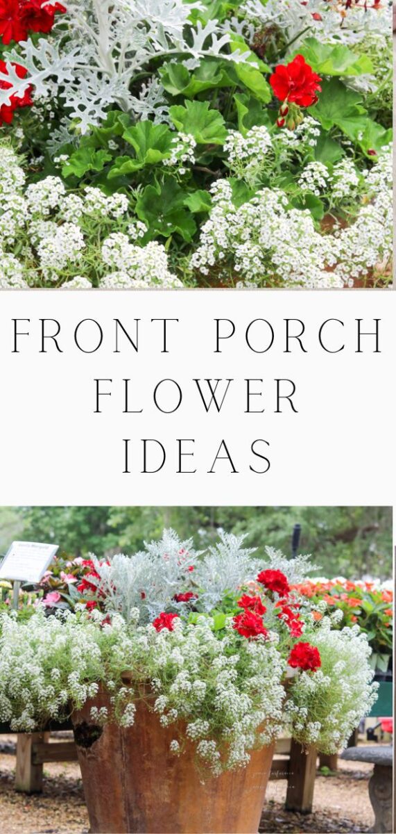 Front porch flower ideas