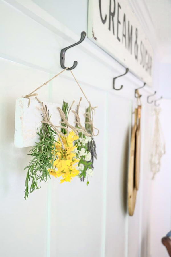 lavender flower hanger