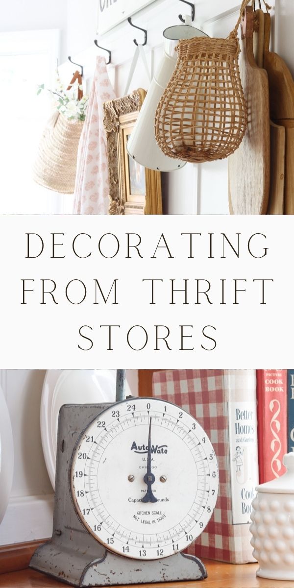 Decorating from thrift stores
