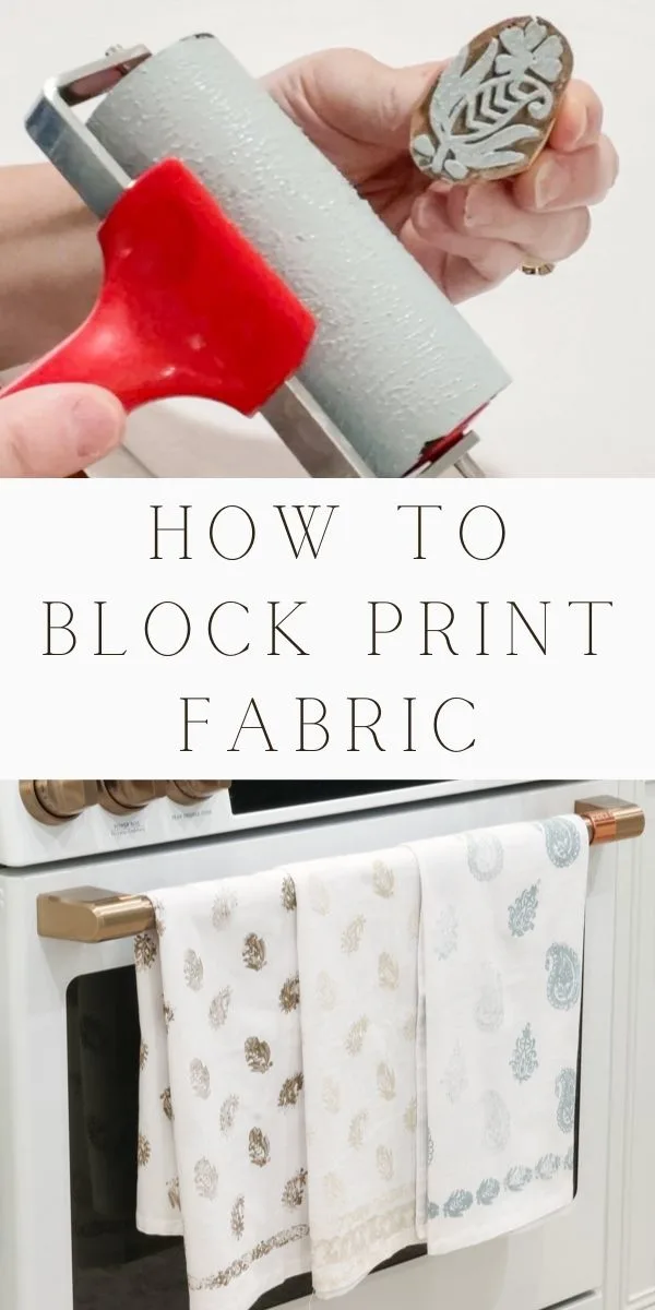 How to block print fabric