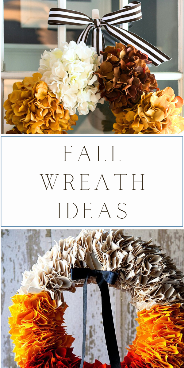 Fall wreath ideas