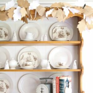 DIY air dry clay ghost Halloween decoration craft