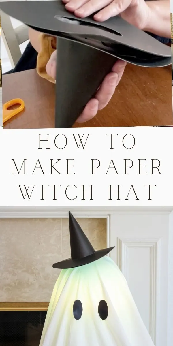 How to make paper witch hats