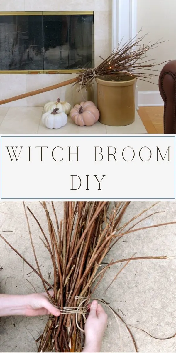 witch broom diy
