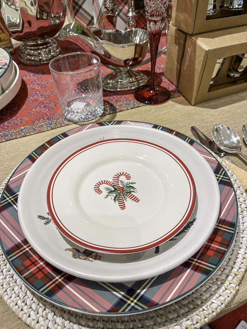 Pottery Barn dishes is a Christmas trend for 2023