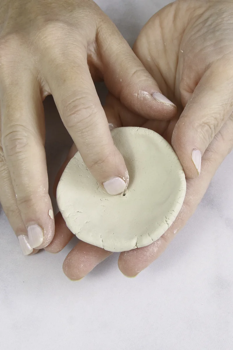 How to make a clay fungi