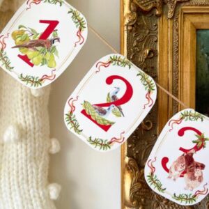12 DAYS OF CHRISTMAS GARLAND PRINTABLE