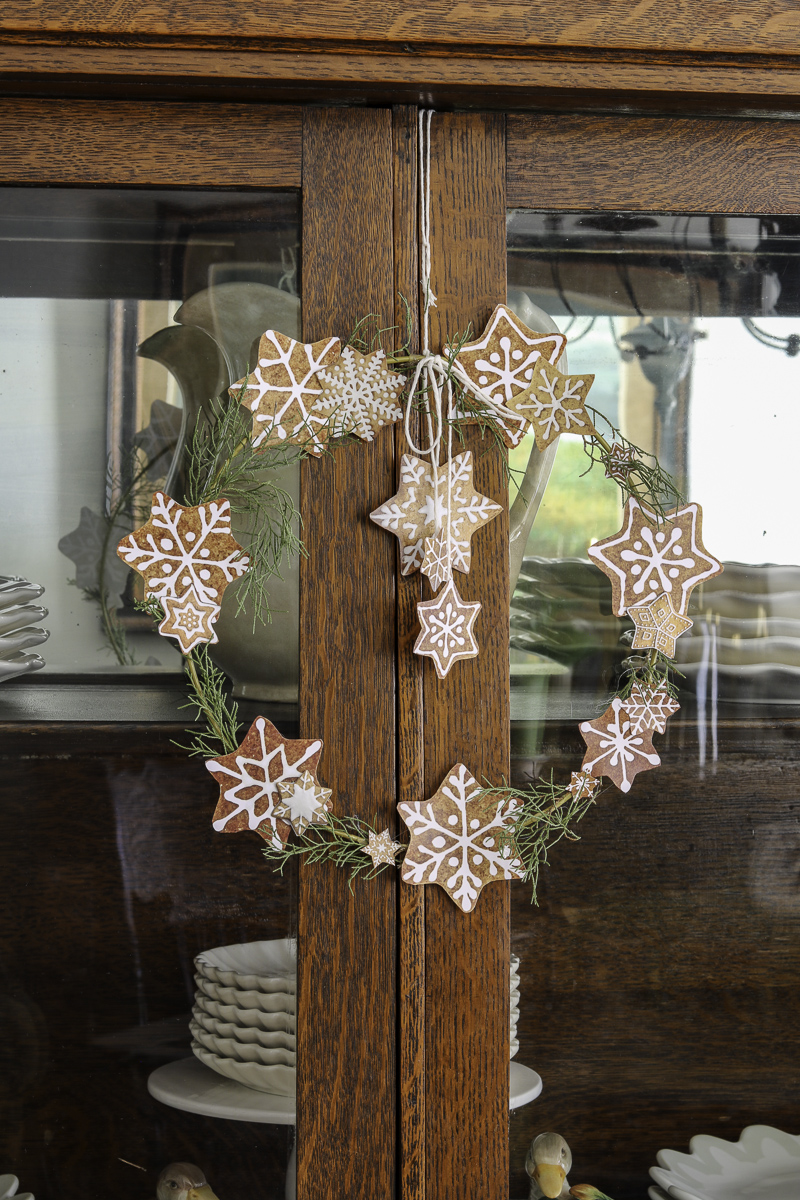 DIY printable cookie wreath