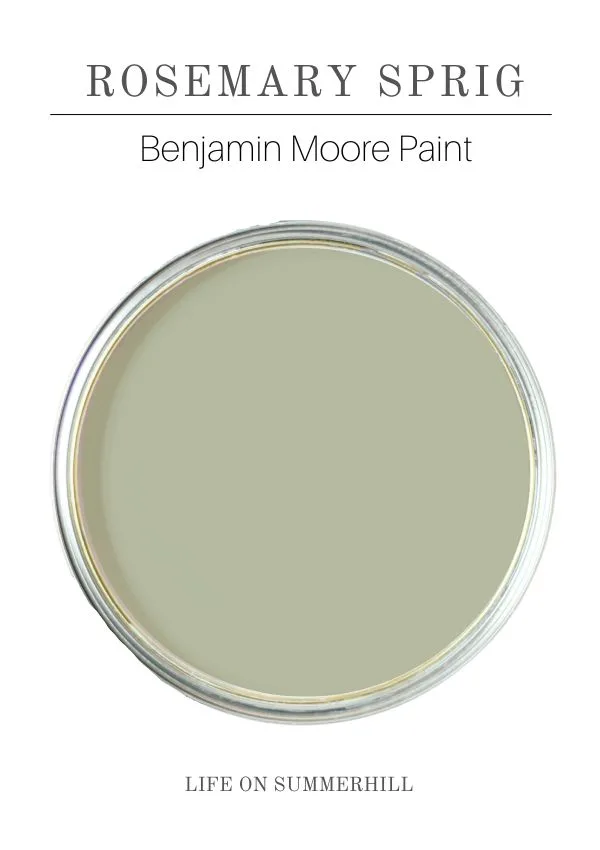 French country paint colors rosemary sprig benjamin moore