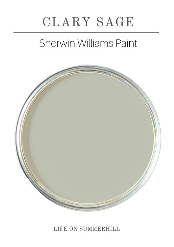 Best sage green paint colors Sherwin Williams Clary Sage