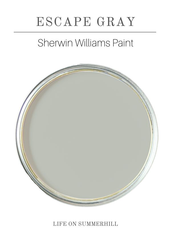 French country paint colors escape gray sherwin williams