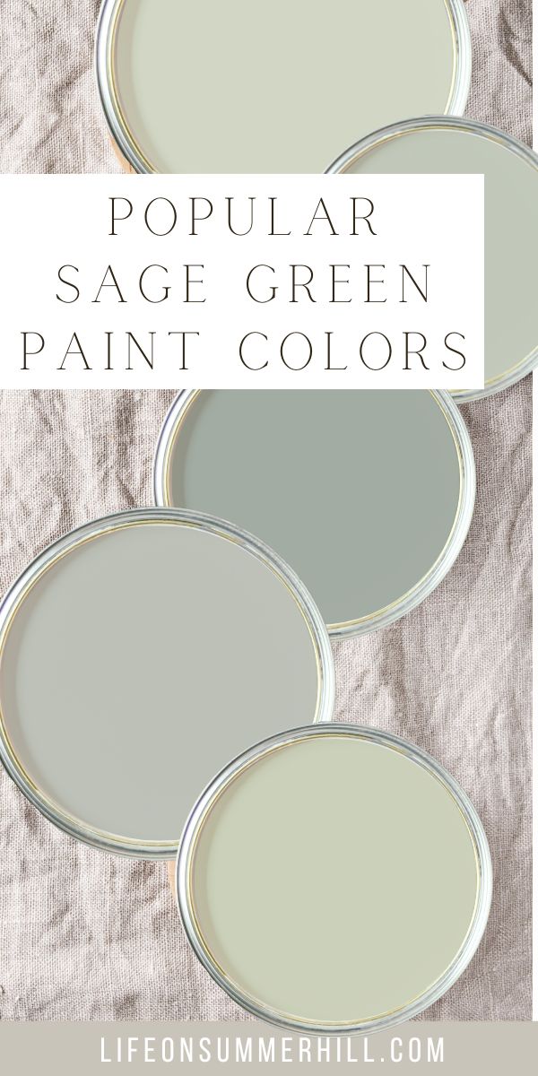 Best sage green paint colors