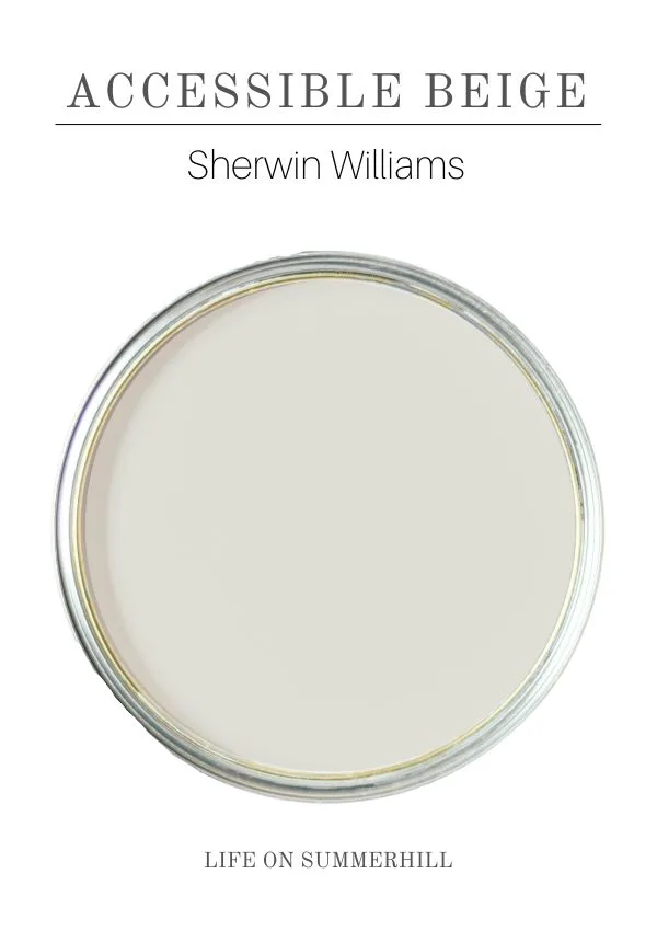 French country paint colors - accessible beige by sherwin williams