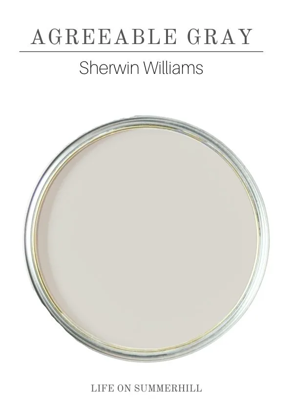 French country paint colors - agreeable gray by sherwin williams