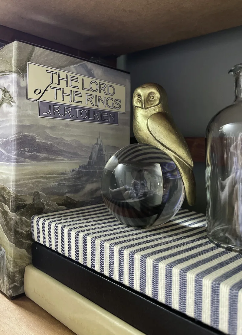Decorating a Harry Potter room with Hedwig