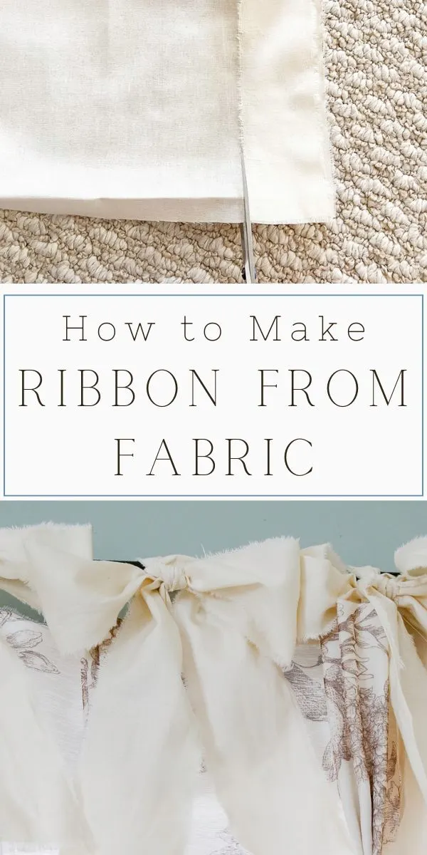 How to make ribbon from fabric