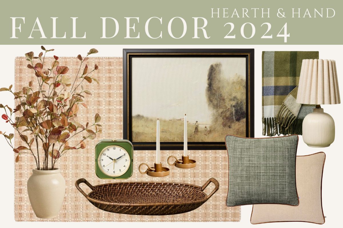 Hearth and Hand fall decor ideas at Target 2024