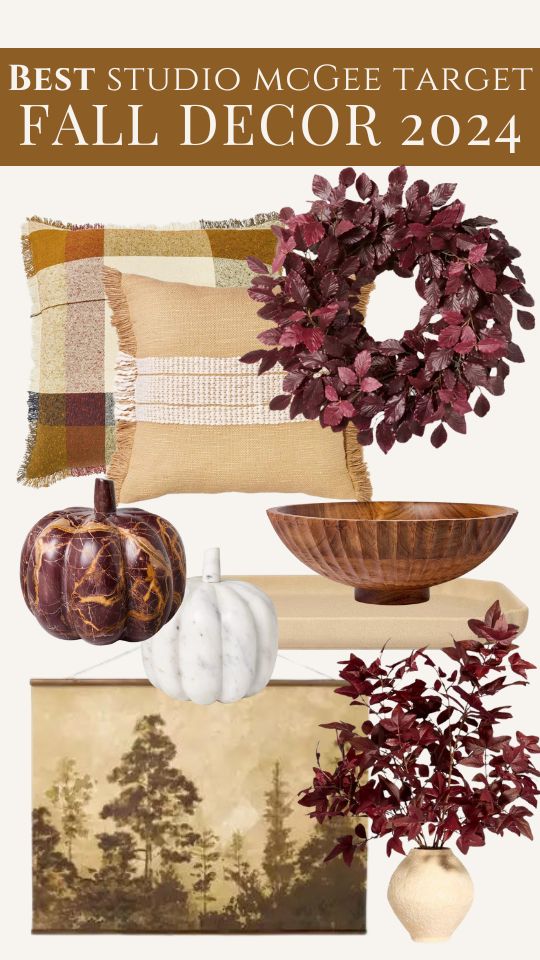 Studio McGee fall decor 2024