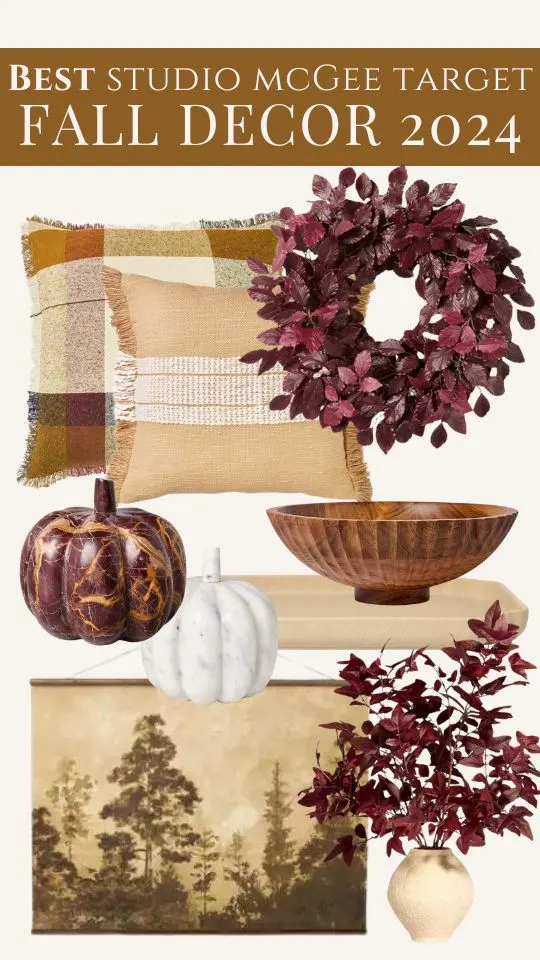 Studio McGee fall decor 2024