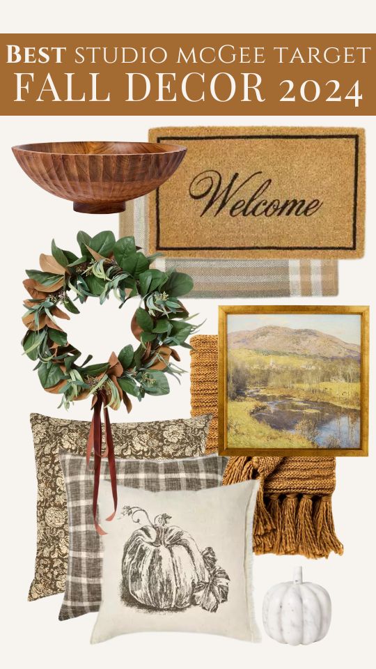 Fall decor Studio McGee Target 2024