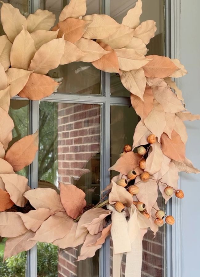 Studio McGee fall 2024 wreath