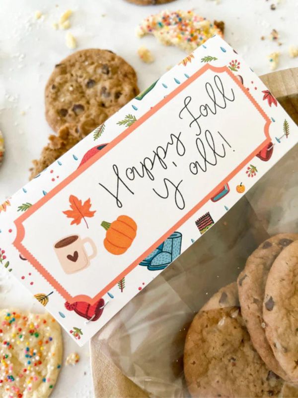 Pumpkin craft printable bag toppers