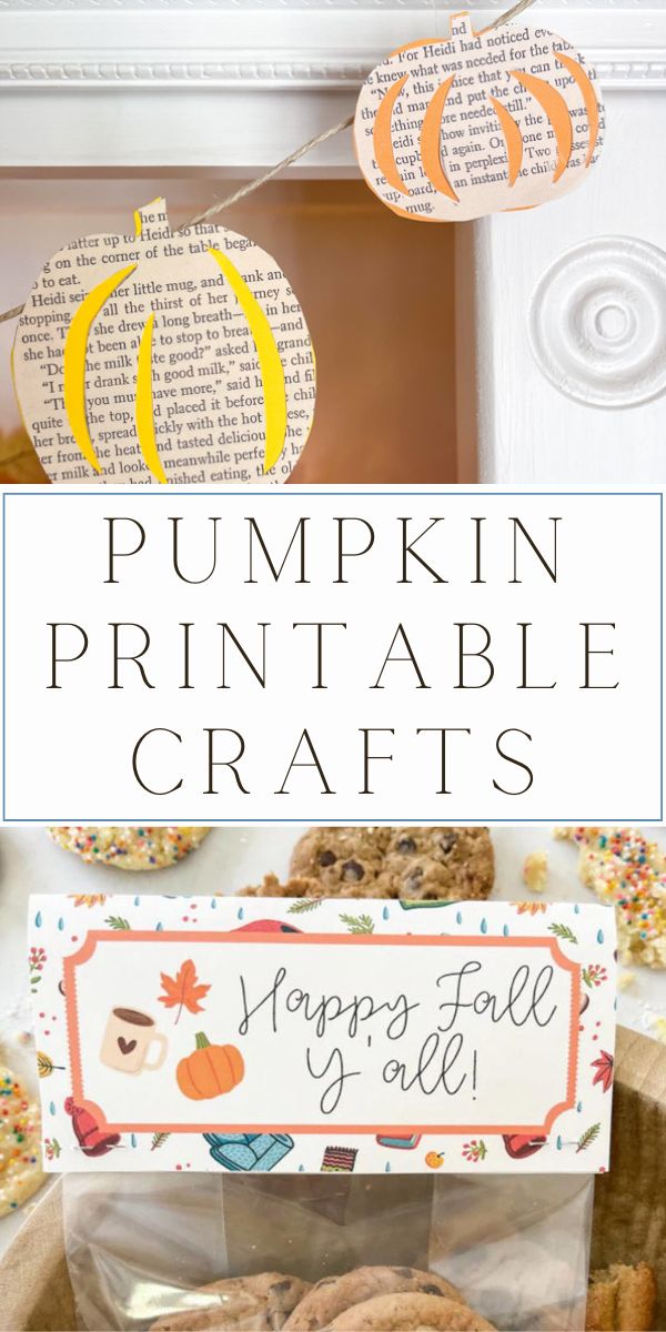 pumpkin printable craft