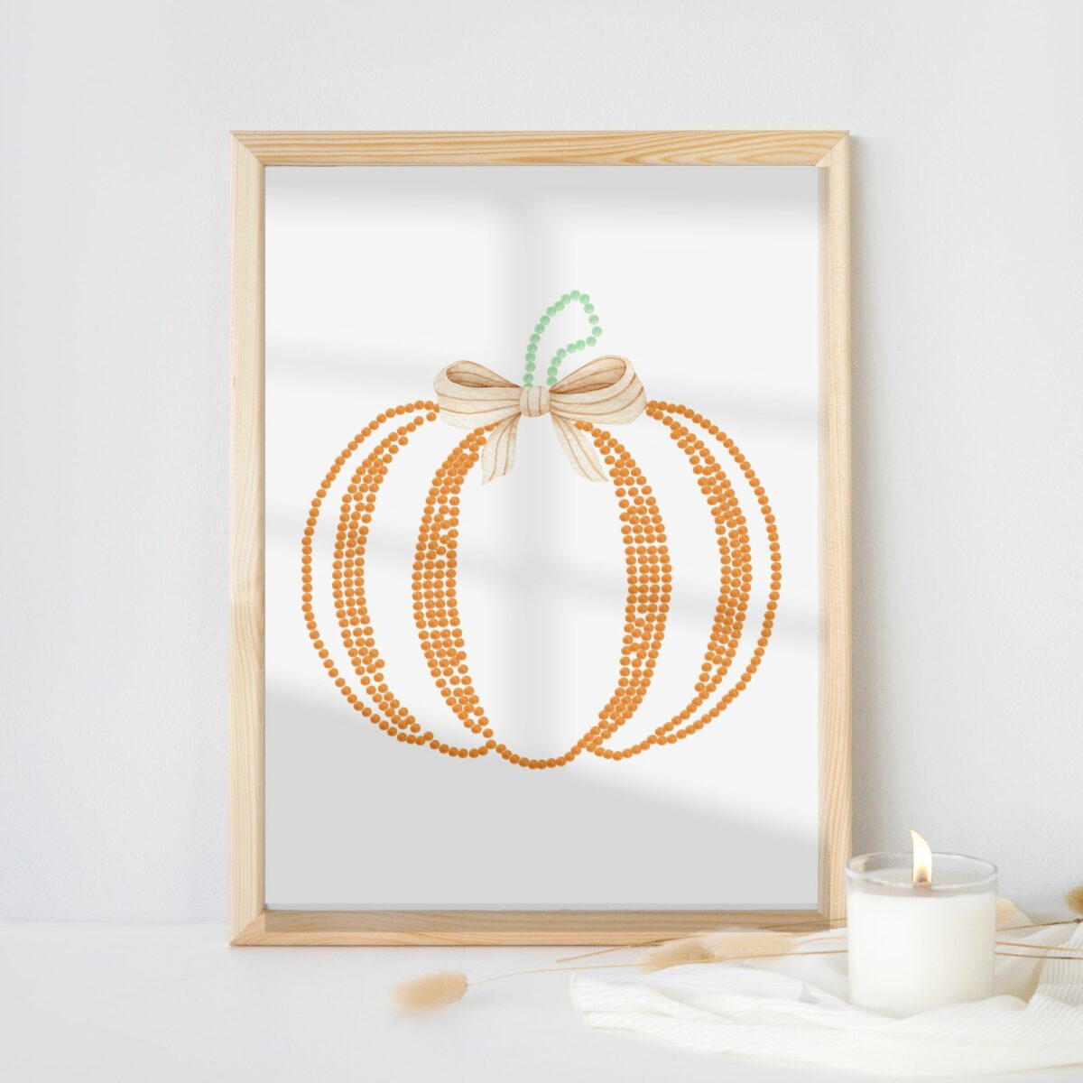 Painting pumpkin craft printable