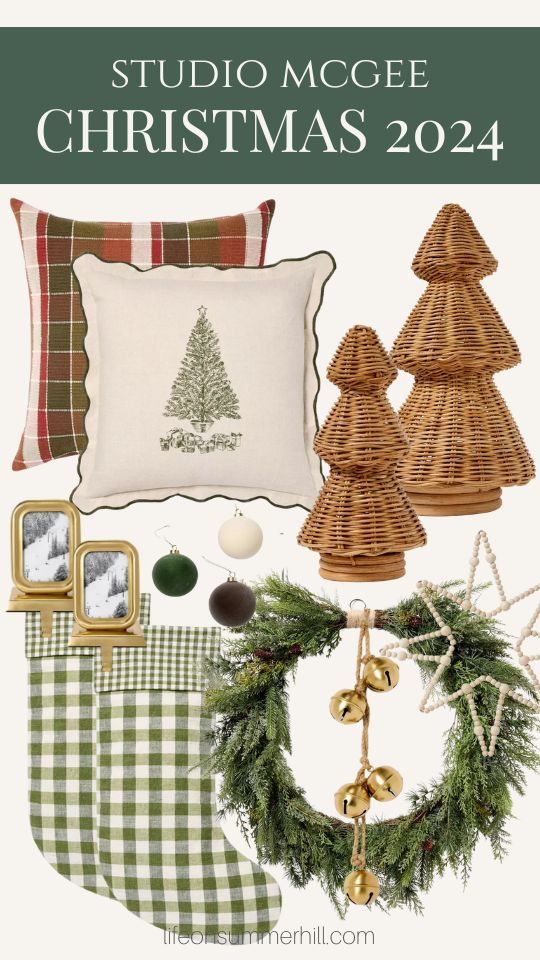 Studio McGee Christmas decor ideas