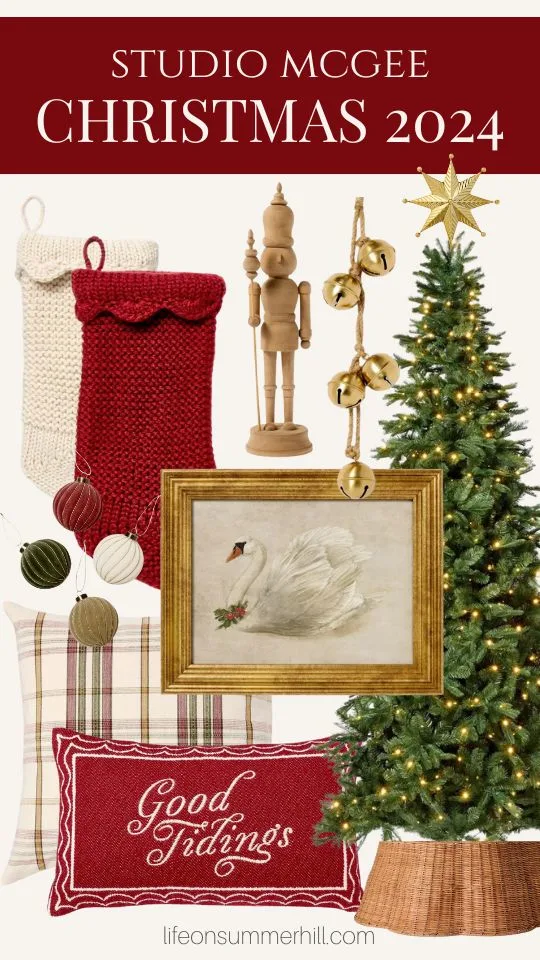 Studio McGee Christmas decor ideas 2024