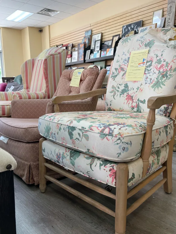 Upholstered furniture at Goodwill