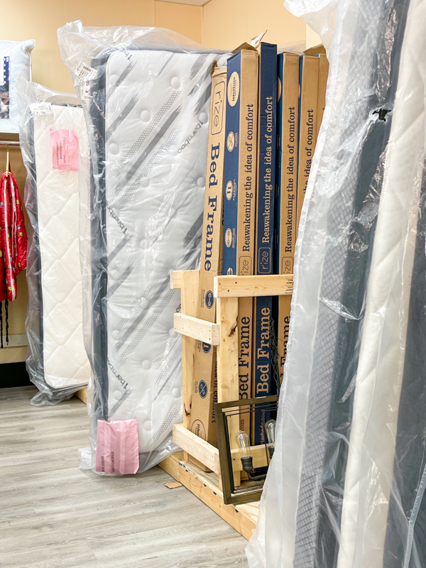 Goodwill carries new mattresses for cheap.  Don't buy a used mattress instead buy a new one.