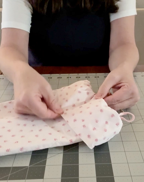 how to sew a Christmas stocking