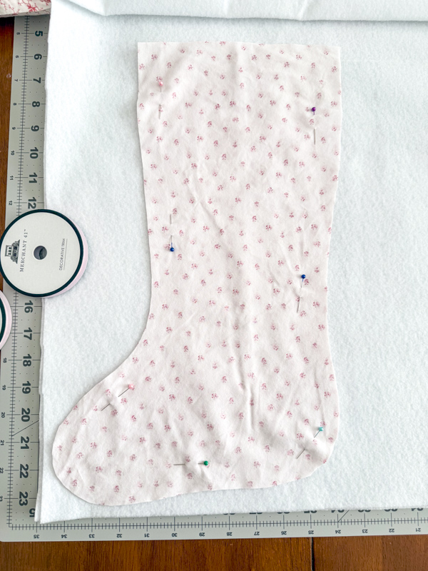 how to sew a Christmas stocking