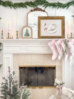 Pastel coquette Christmas home tour