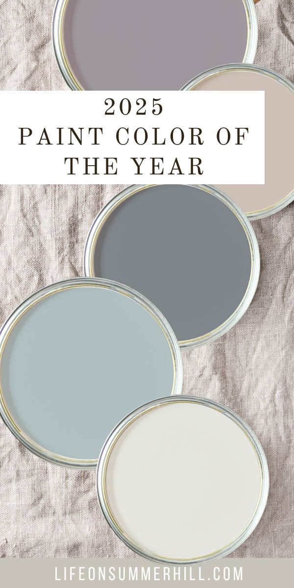 Paint color of the year 2025