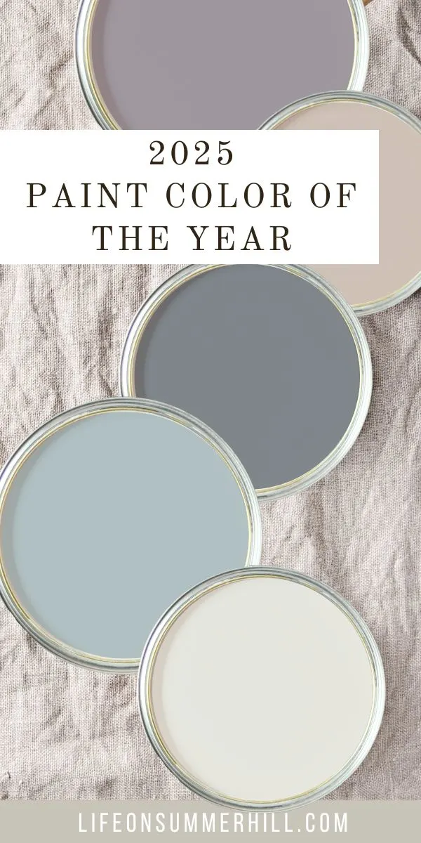 Paint color of the year 2025