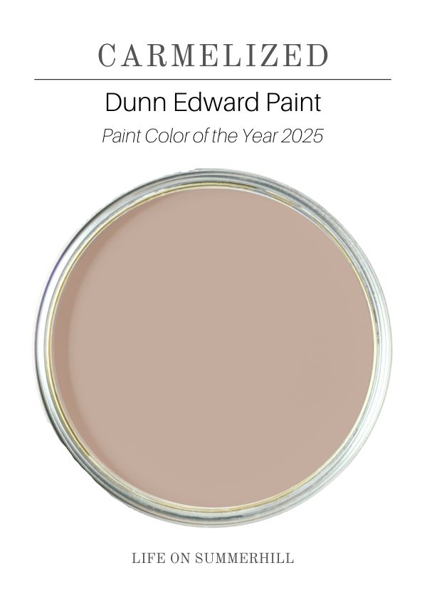 Carmelized by Dunn Edward color of the year 2025