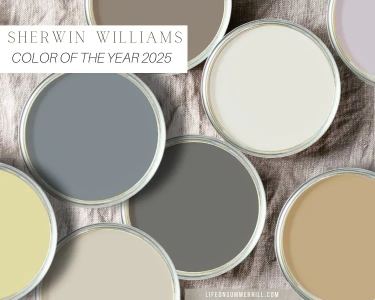 Sherwin Williams paint colors of the year 2025