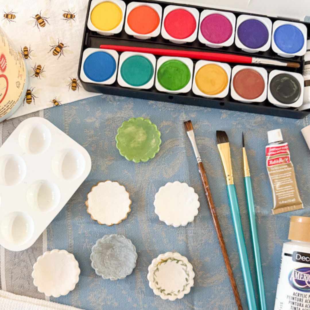 How to Paint Air Dry Clay: A Step-by-Step Guide Using 4 Different Paints