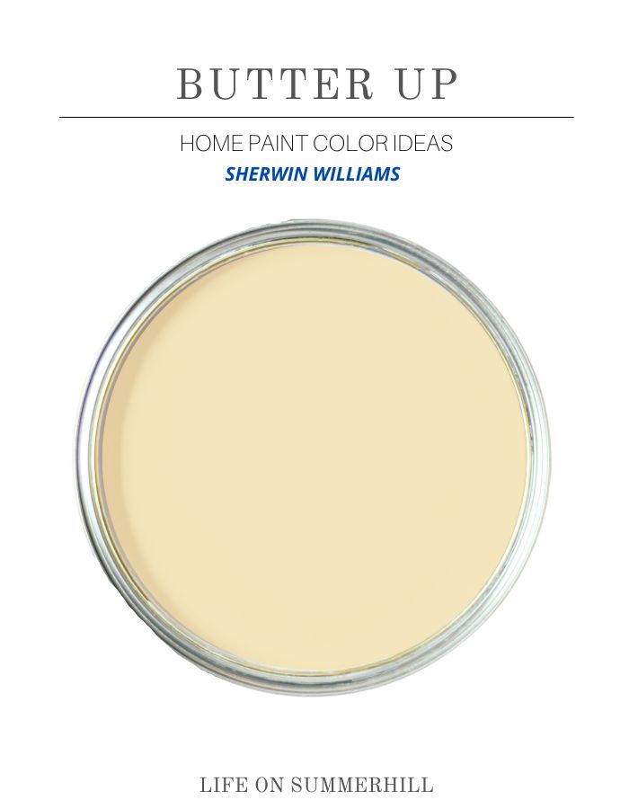 Best yellow paint color Butter Up