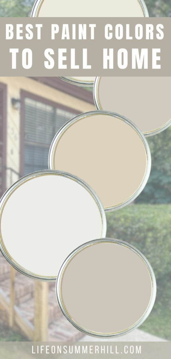 Best paint colors to sell homes fast