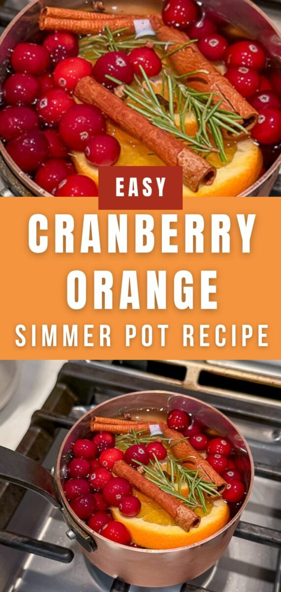 cranberry orange simmer pot recipe