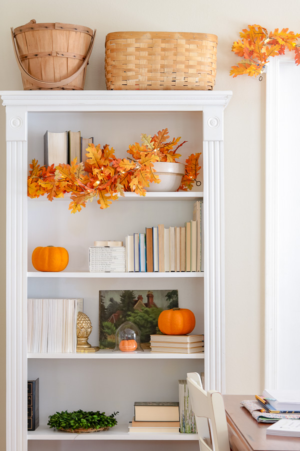 Faux pumpkin fall decor ideas