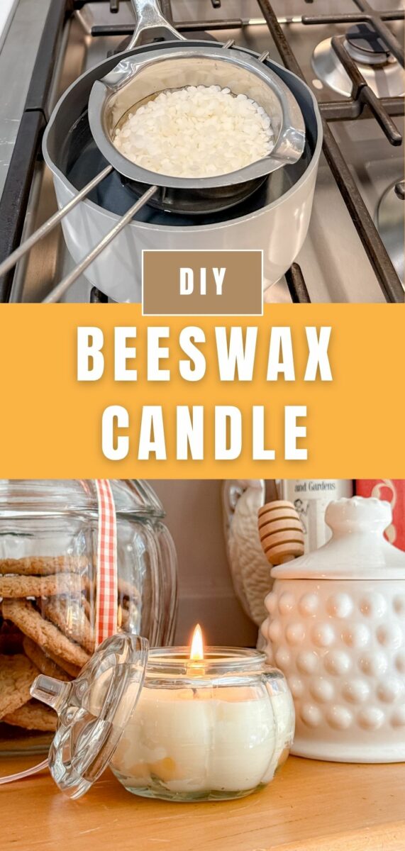 DiY beeswax candles