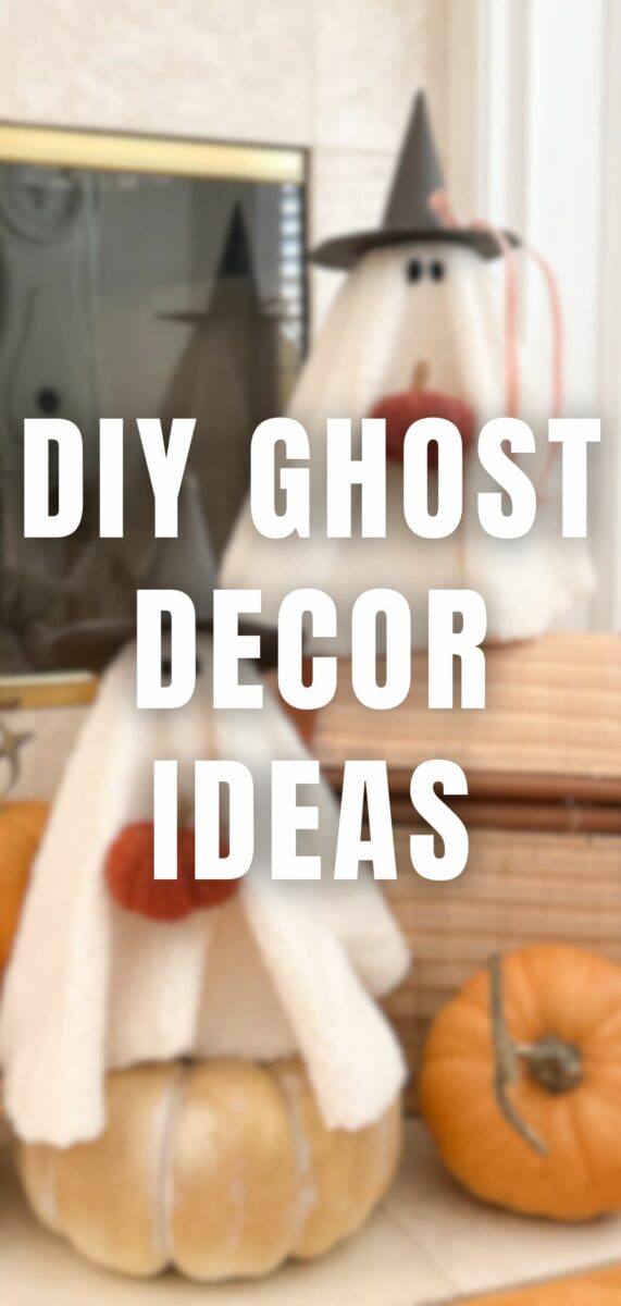 DIY ghost decoration ideas