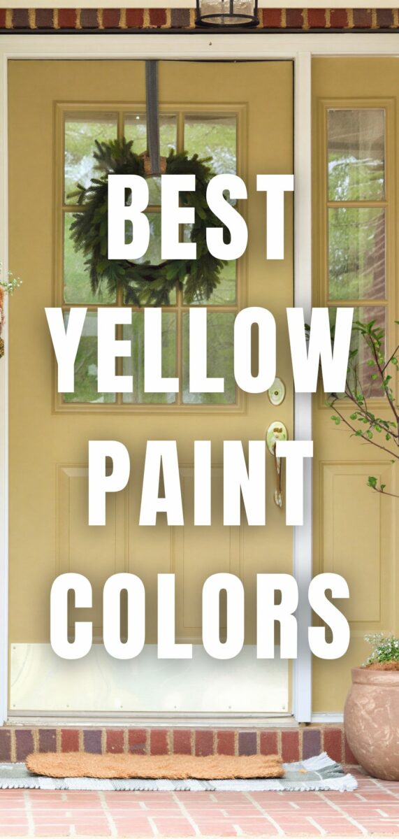 Best yellow paint colors